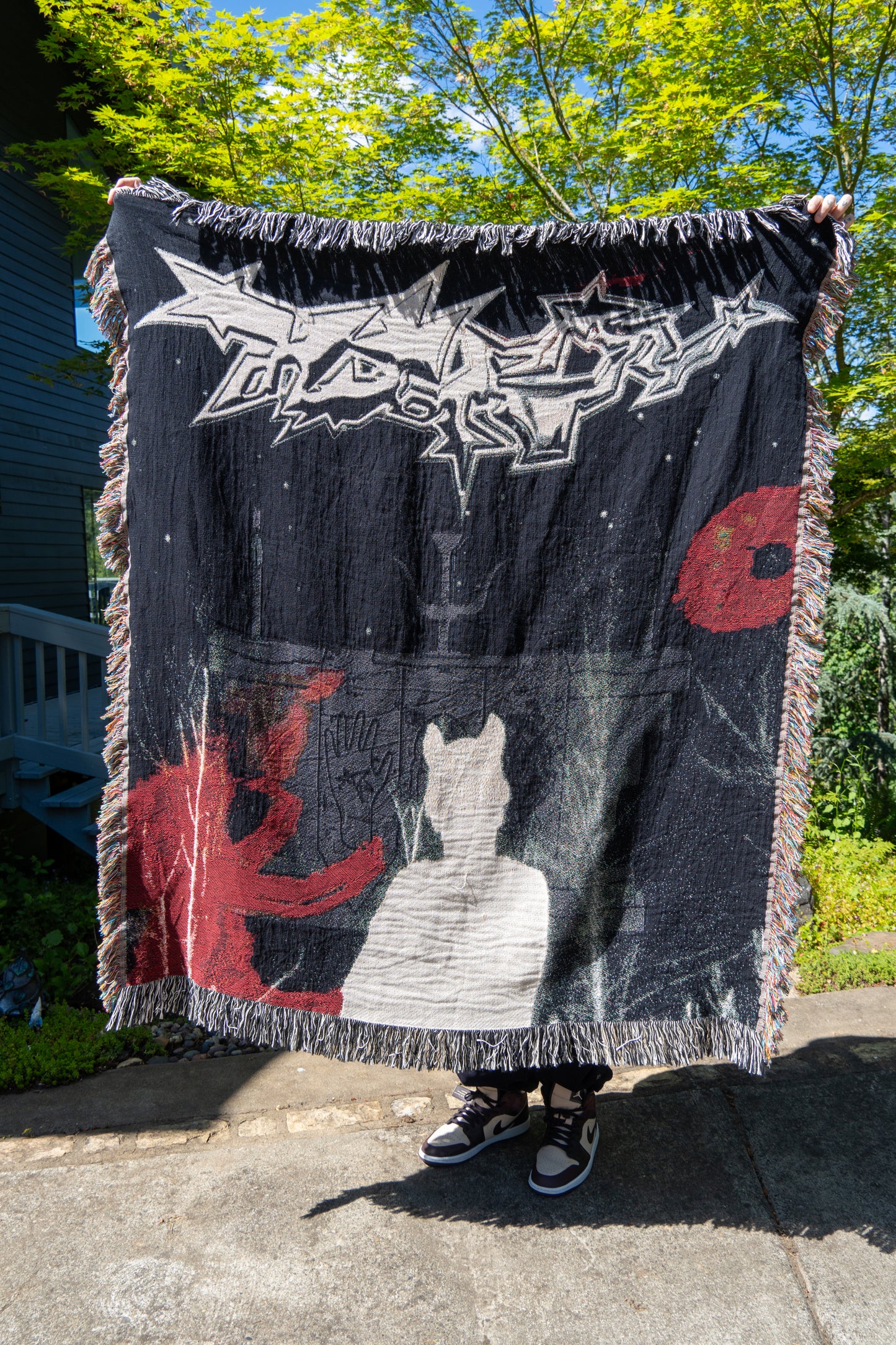 JACQUARD "ALTAR74" BLANKET