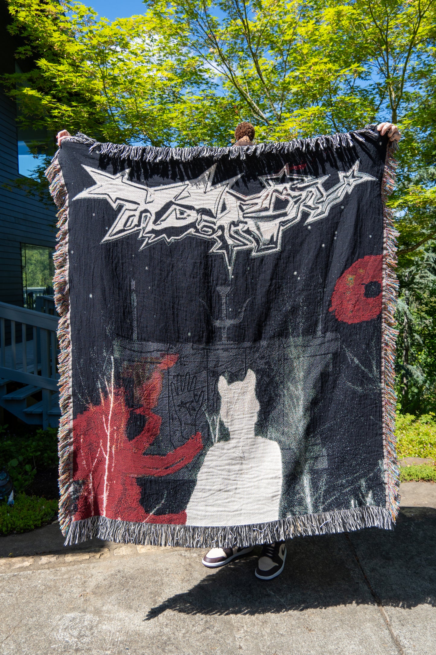 JACQUARD "ALTAR74" BLANKET