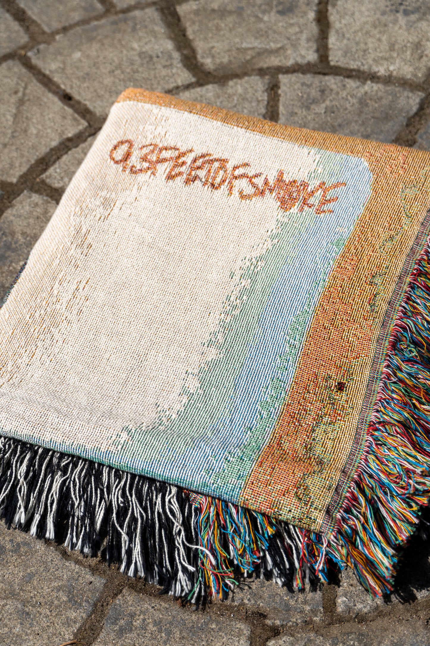 JACQUARD "GOODGRIEF" BLANKET
