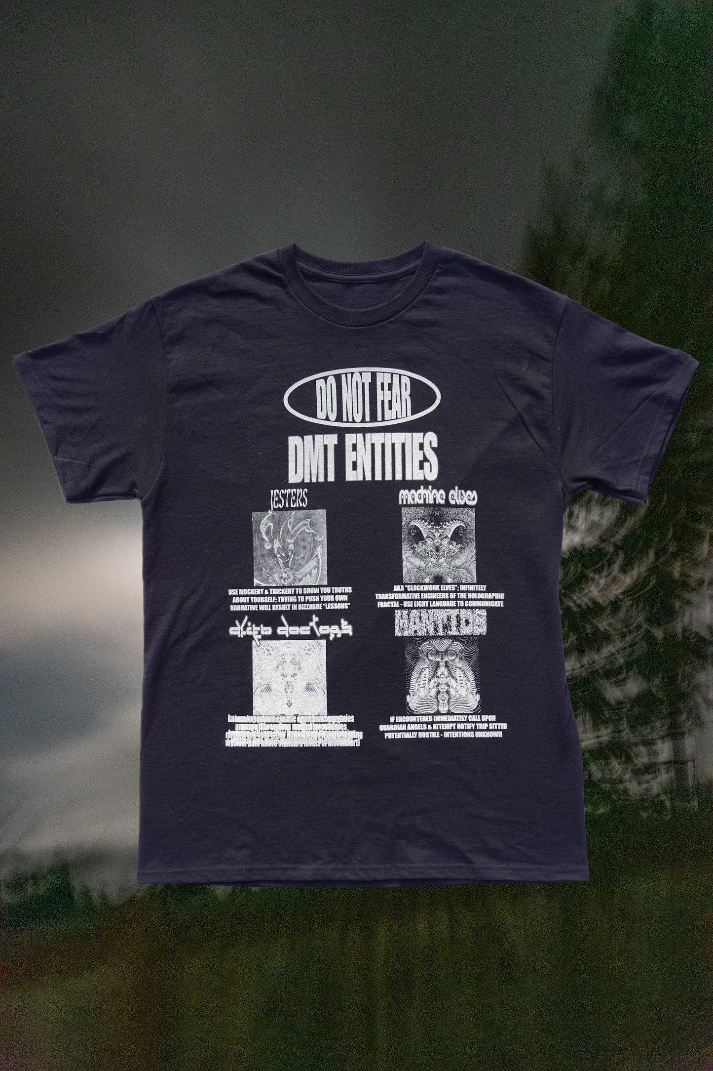 DO NOT FEAR DMT ENTITIES TEE