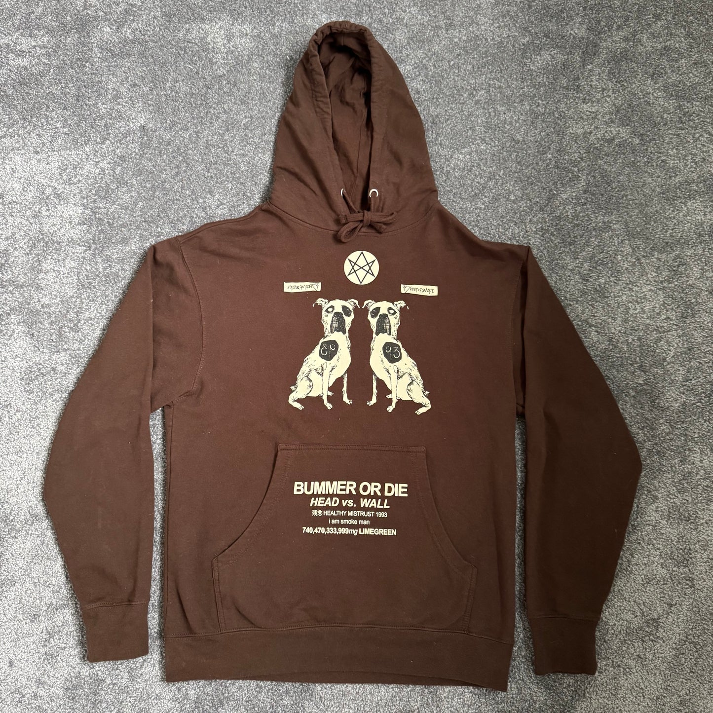 BUMMER OR DIE HOODIE (M)