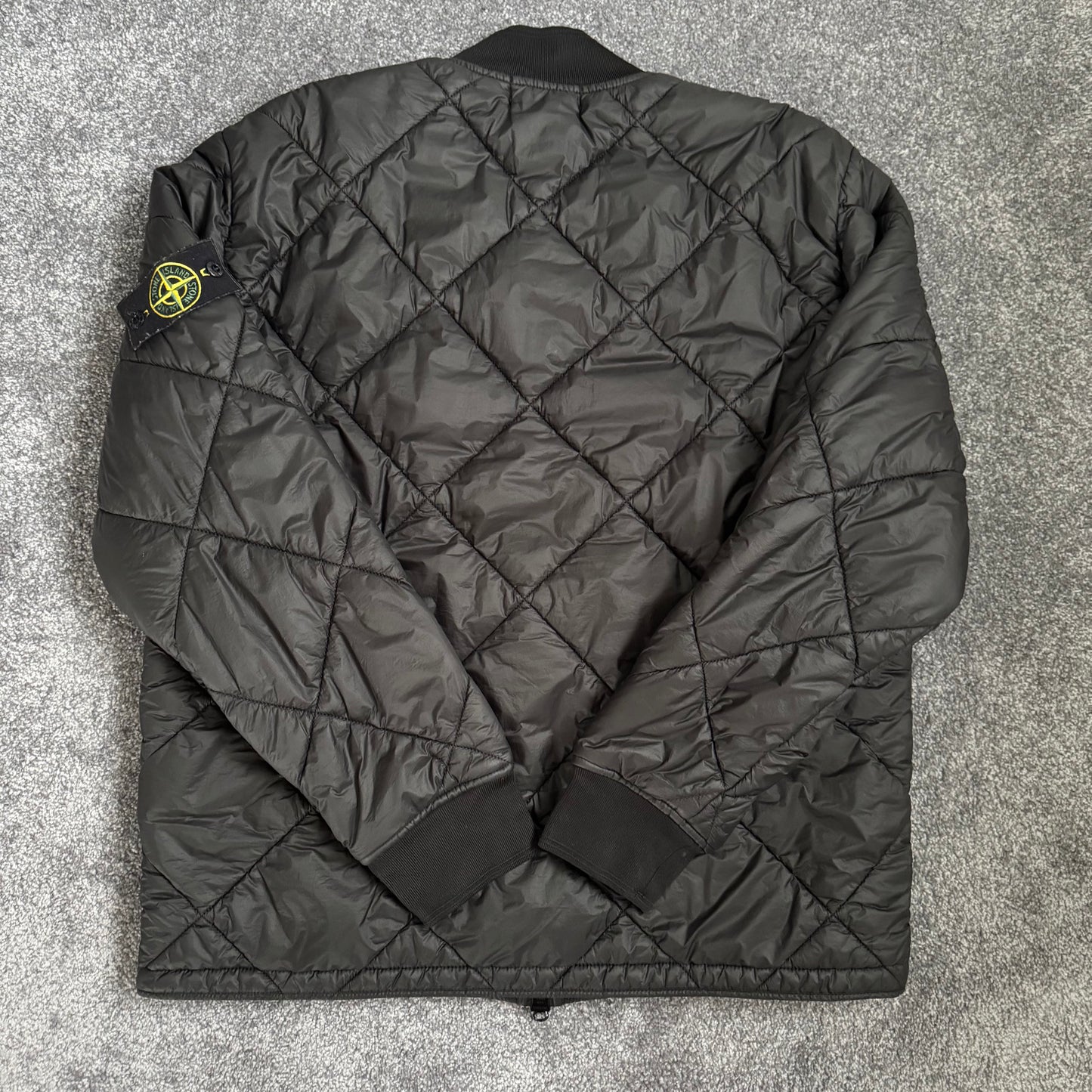Stone Island Garment Dyed Quilted Micro Yarn Jacket (L)