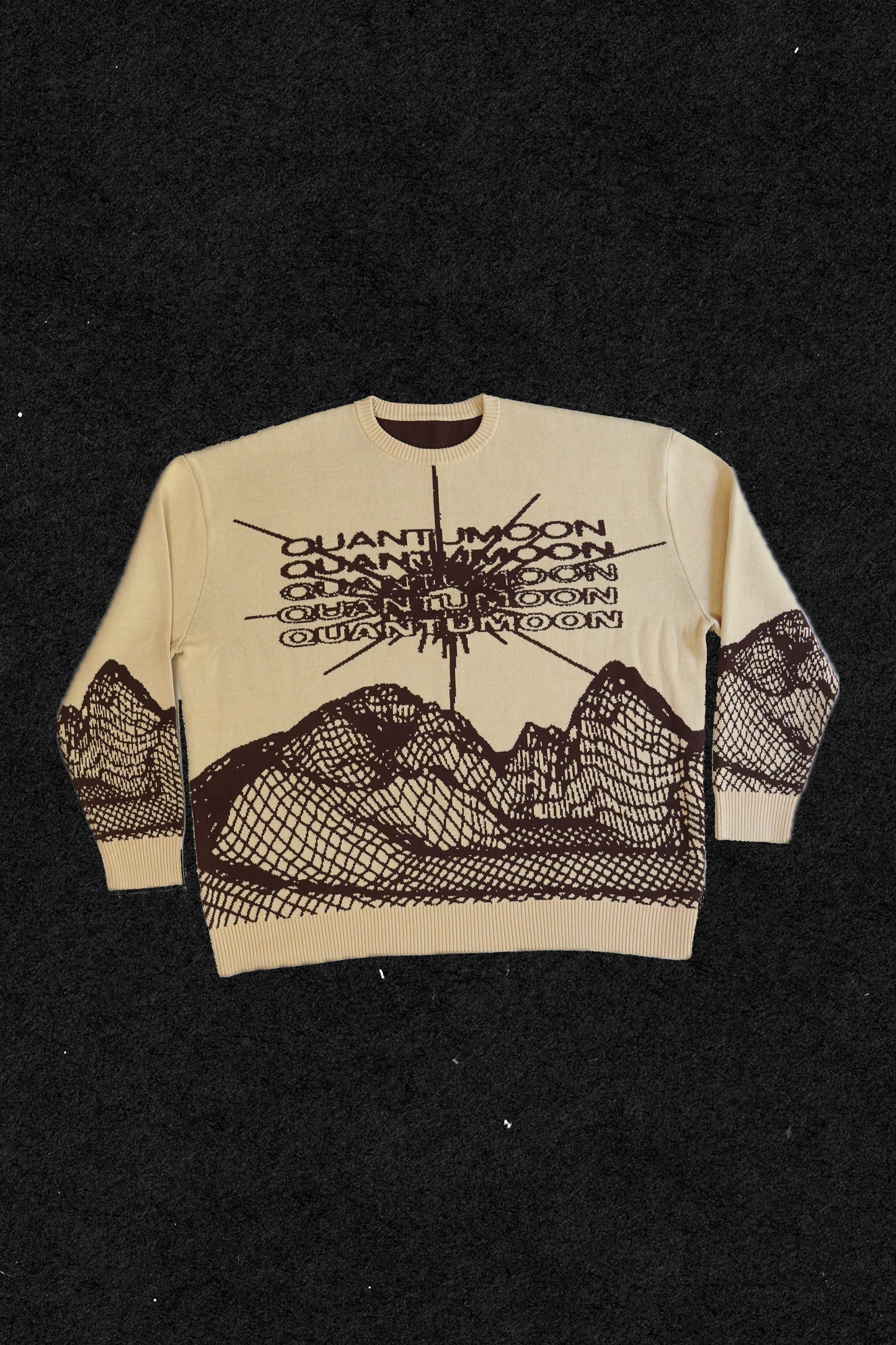 reversible quantum sweater (white)