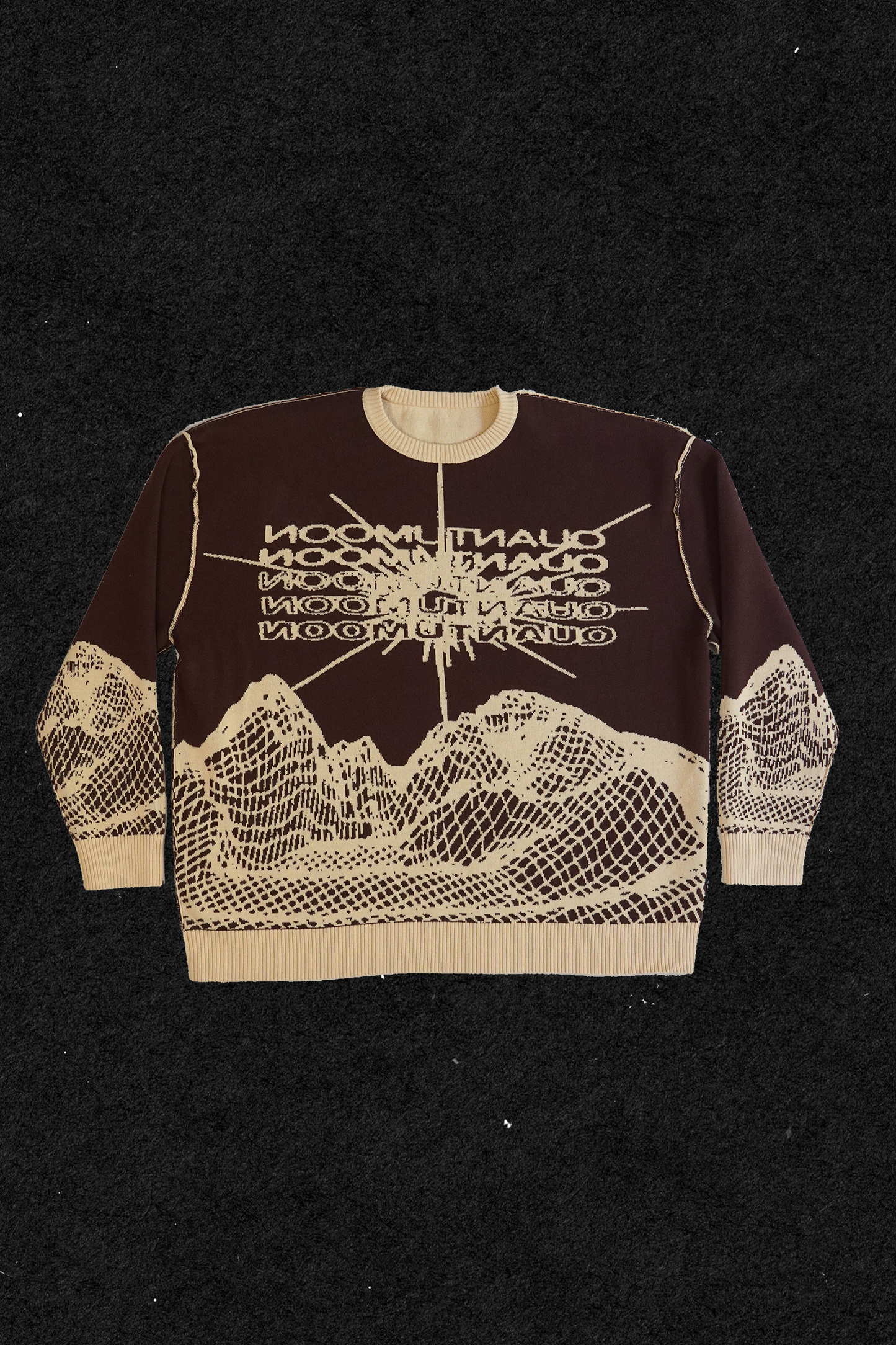 reversible quantum sweater (white)