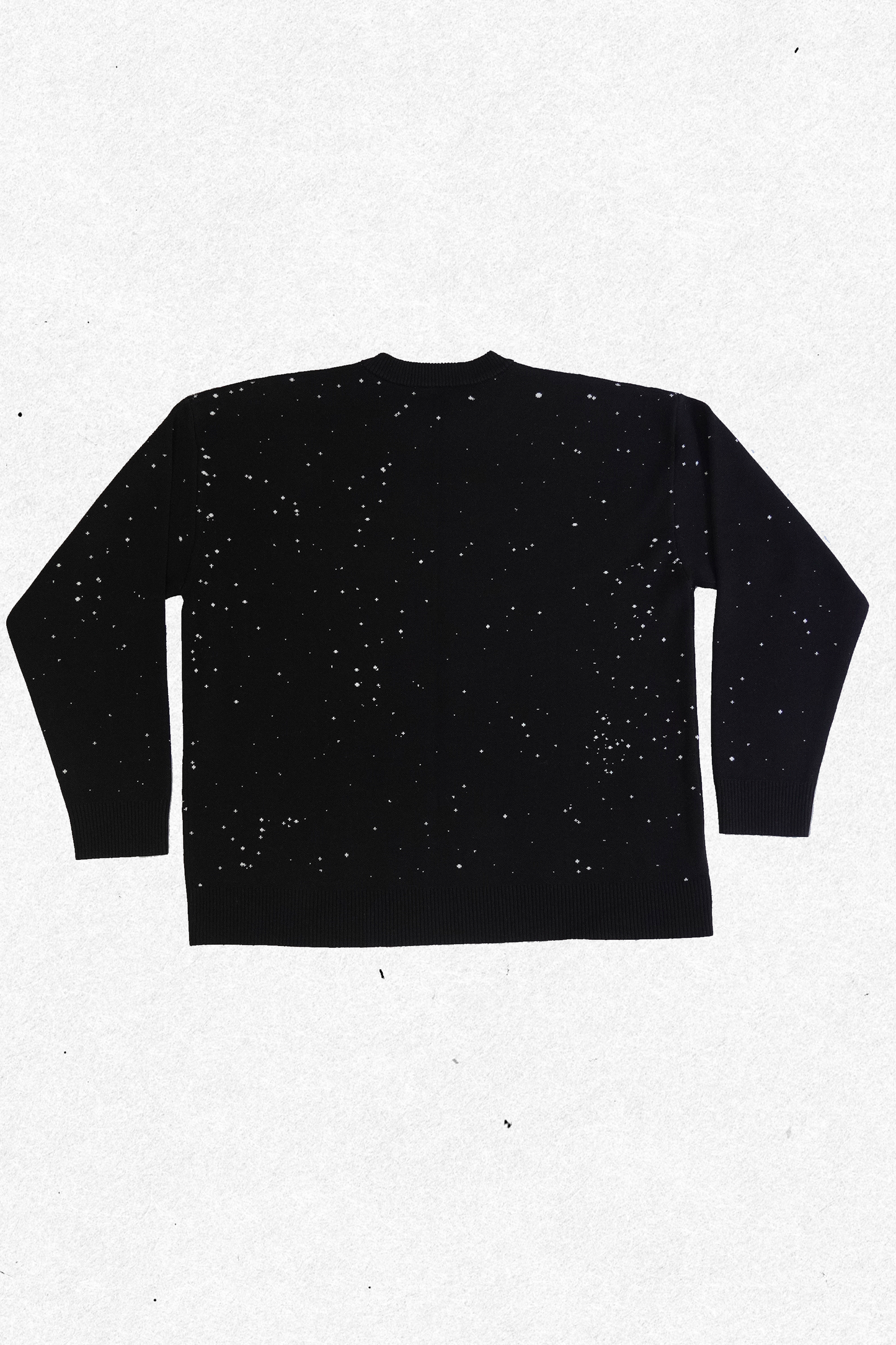 reversible quantum sweater (black)