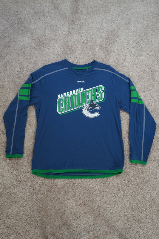 Vintage Reebok Vancouver Canucks Longsleeve