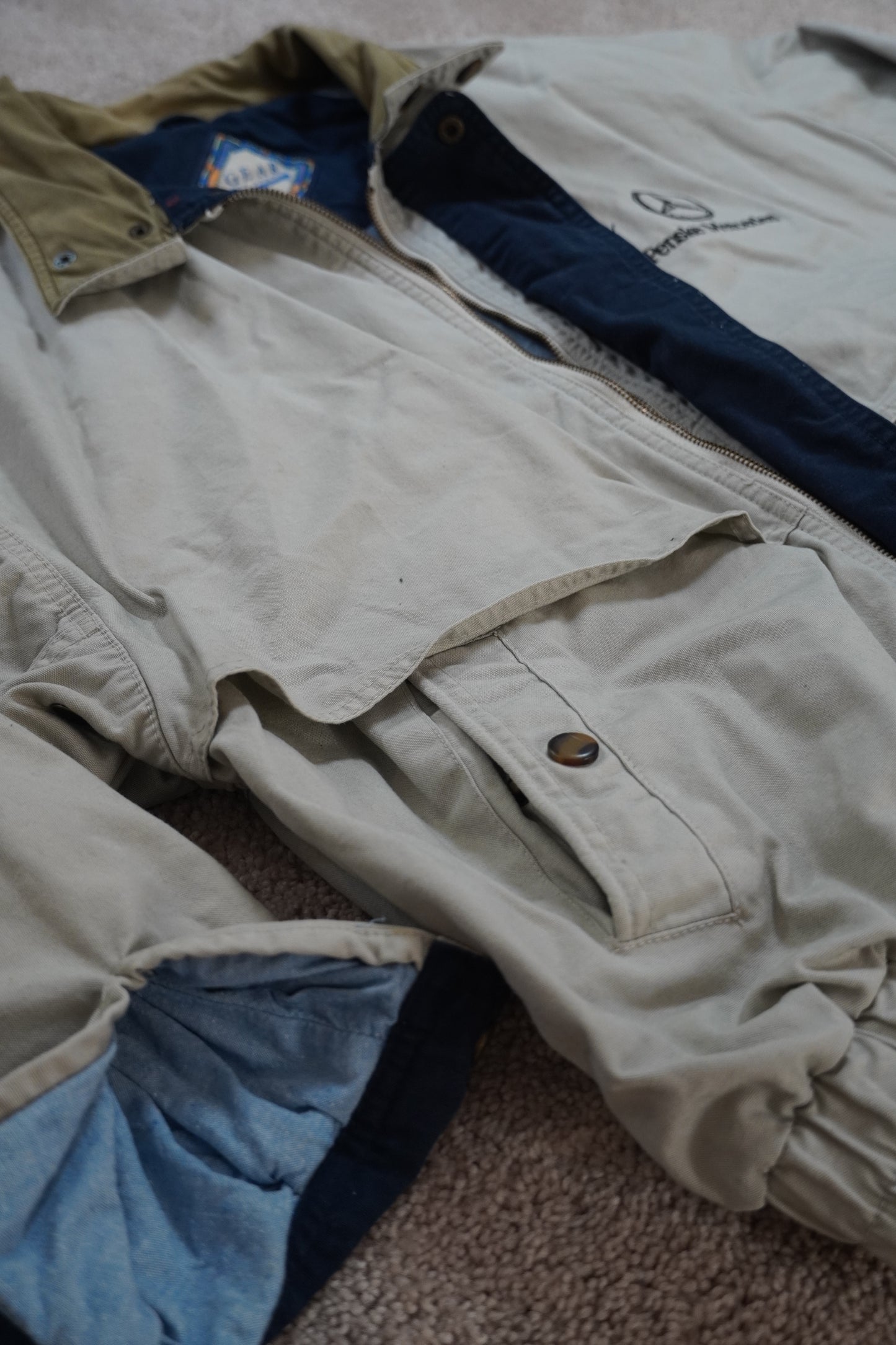 Vintage Mercedes Gear Jacket