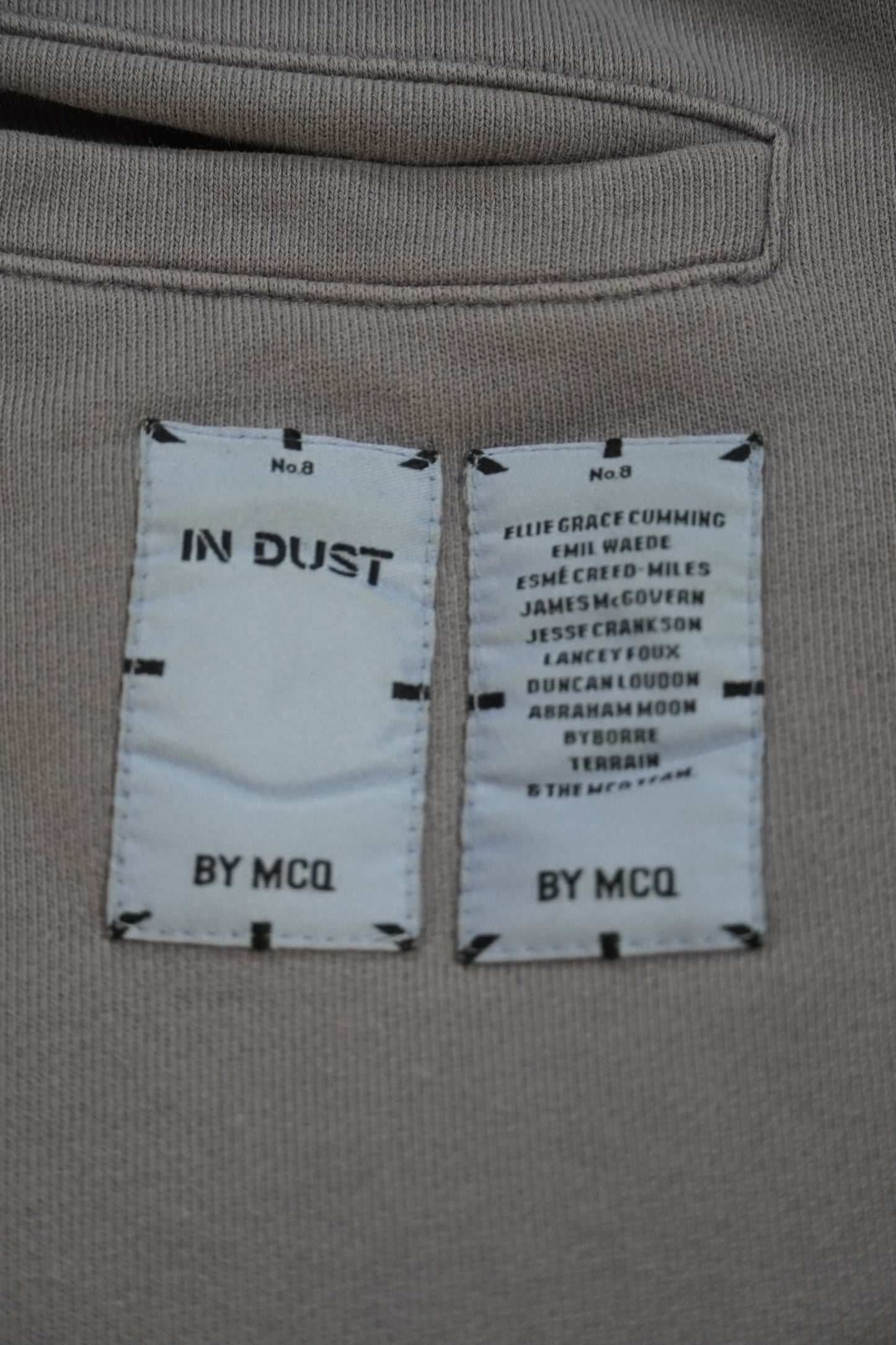 Alexander McQueen-Grey in Dust by MCQ Sweatpants