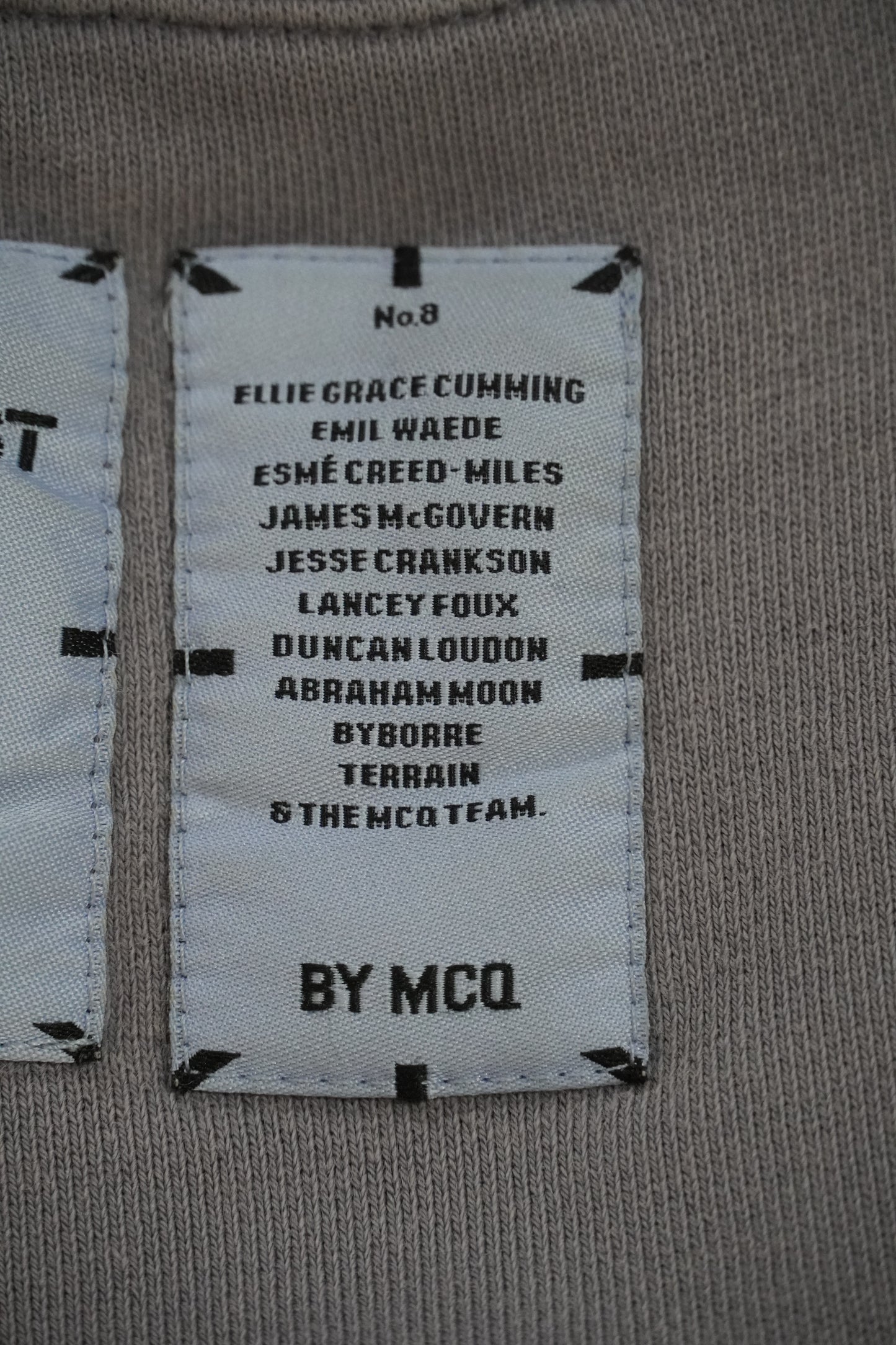 Alexander McQueen-Grey in Dust by MCQ Sweatpants