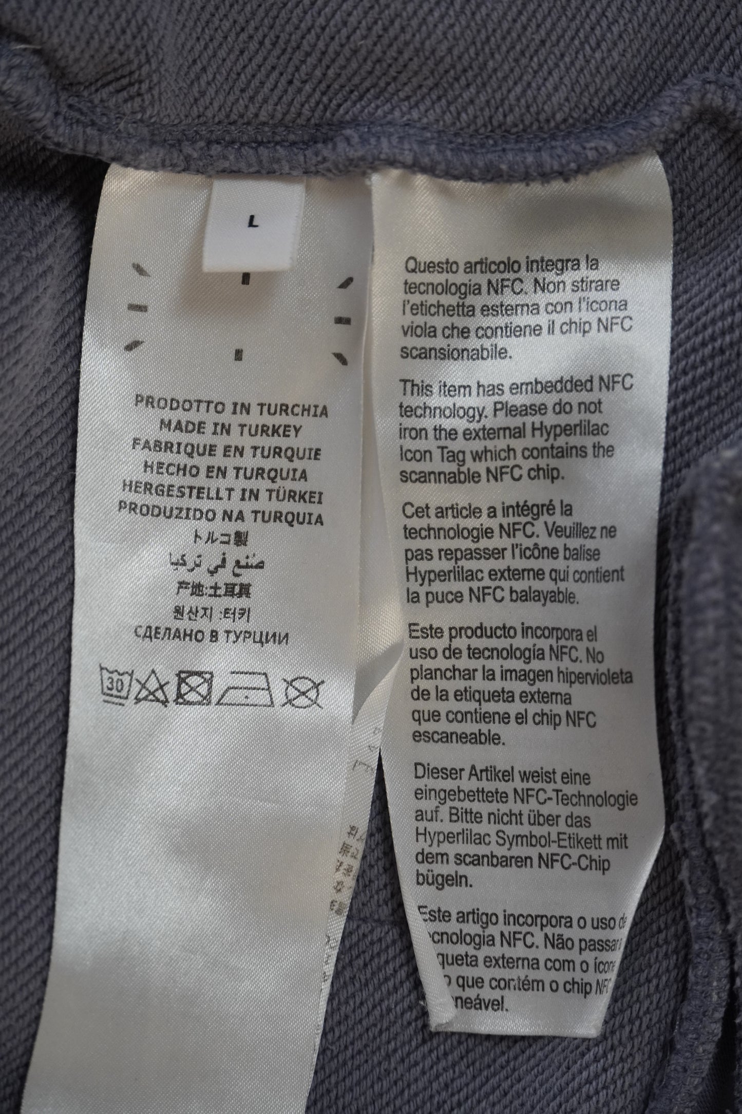 Alexander McQueen-Grey in Dust by MCQ Sweatpants