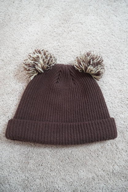 93 2x PomPom Beanie