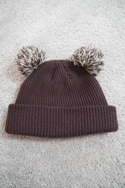 93 2x PomPom Beanie