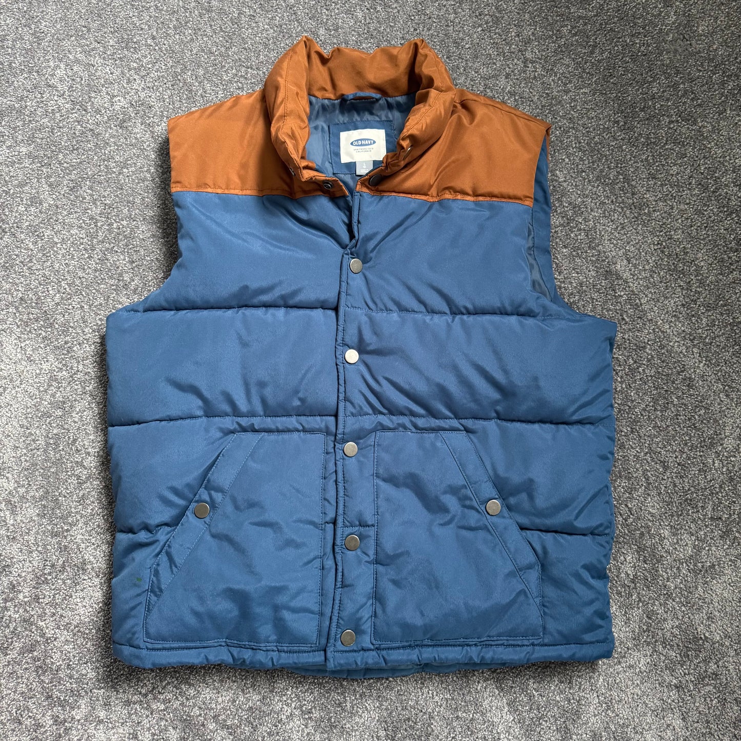 navy puffer