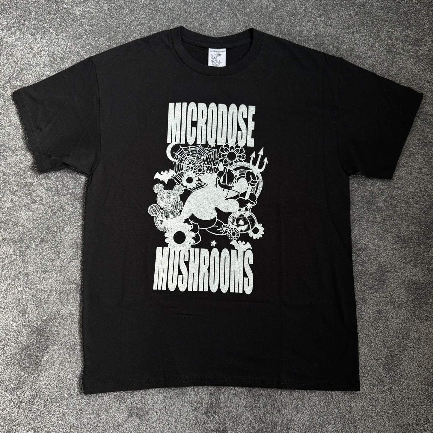 MICRODOSE MUSHROOMS TEE (OG SAMPLE) L