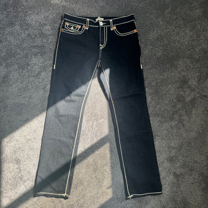 TRUE RELIGION RICKY ROPE STITCH DENIM (32)