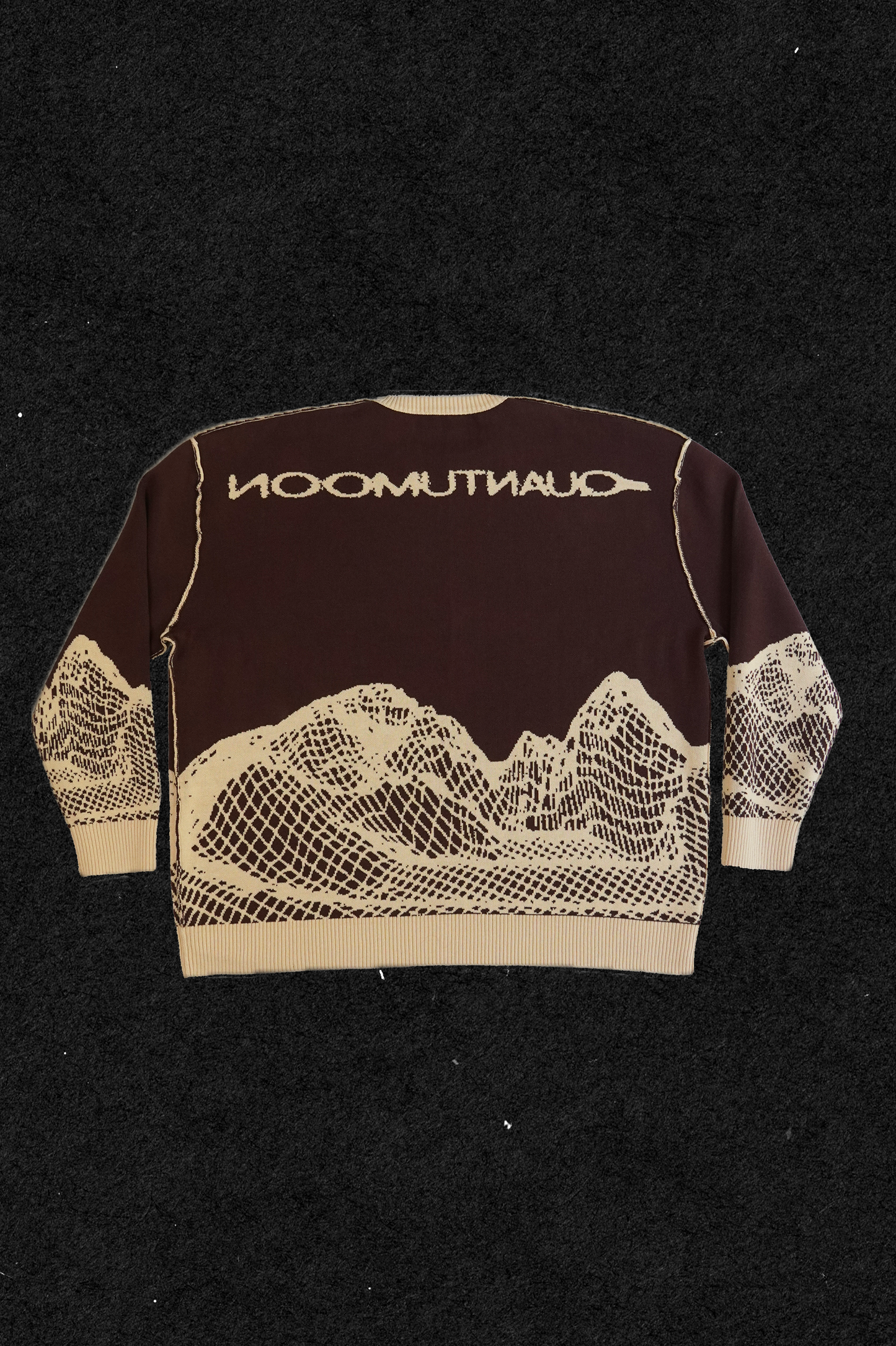 reversible quantum sweater (white)