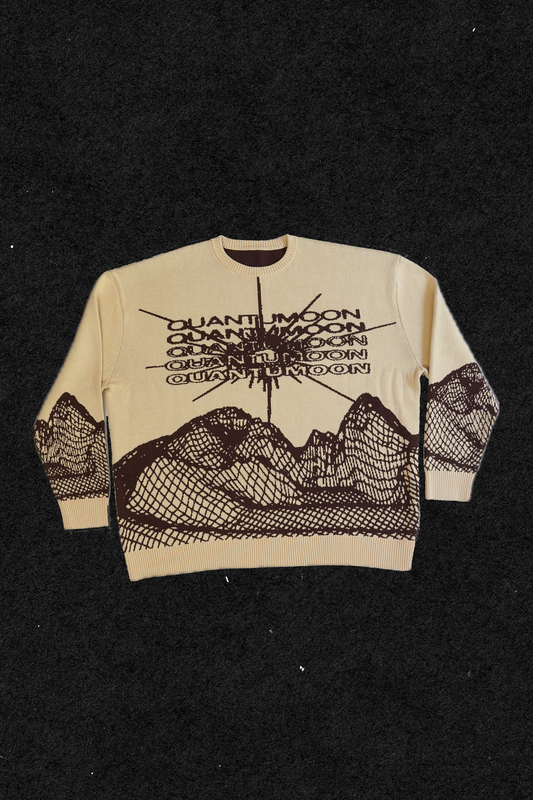 reversible quantum sweater (white)